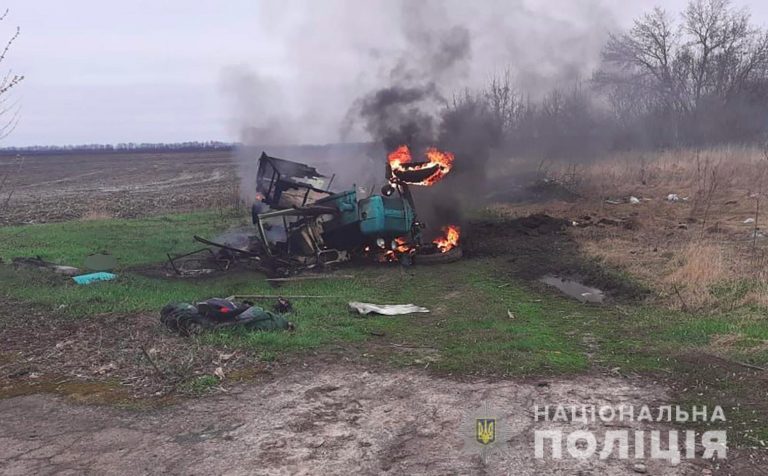 Чернігівський тракторист підірвався на міні